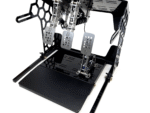 SR-X hanging pedal attachment with Heusinkveld Ultimate+ pedals